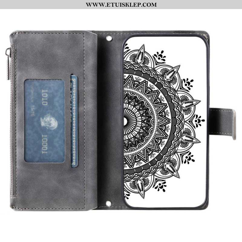 Etui Folio do Samsung Galaxy S23 5G Wielofunkcyjna Mandala